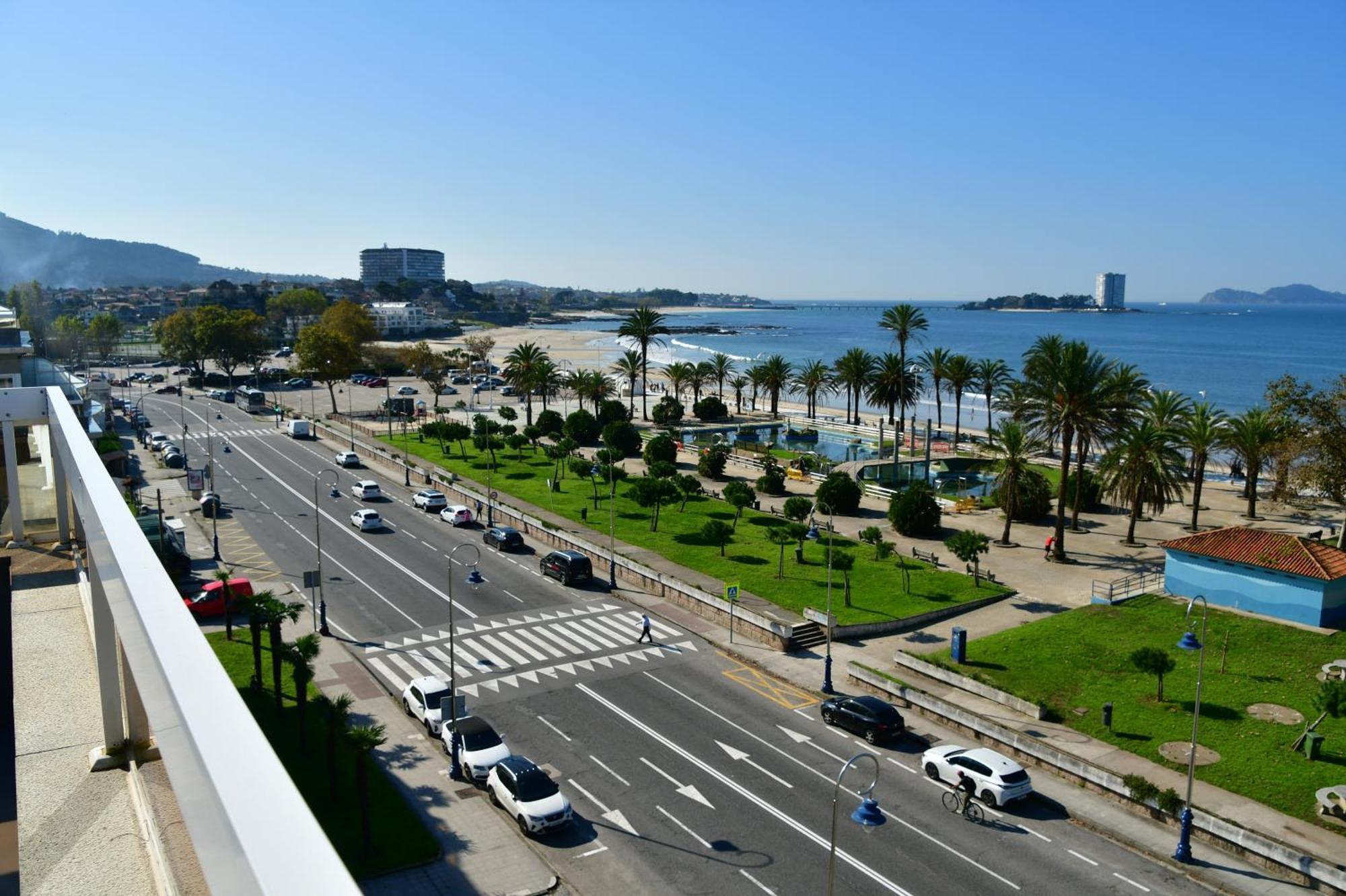 Primera Linea De Playa Samil Costa Con Garaje Incluido 比戈 外观 照片